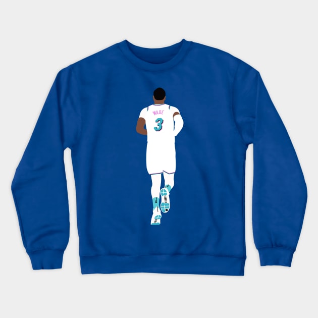 Dwyane Wade Miami Vice Crewneck Sweatshirt by xRatTrapTeesx